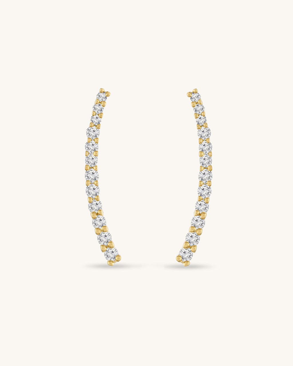 Spark climber earrings