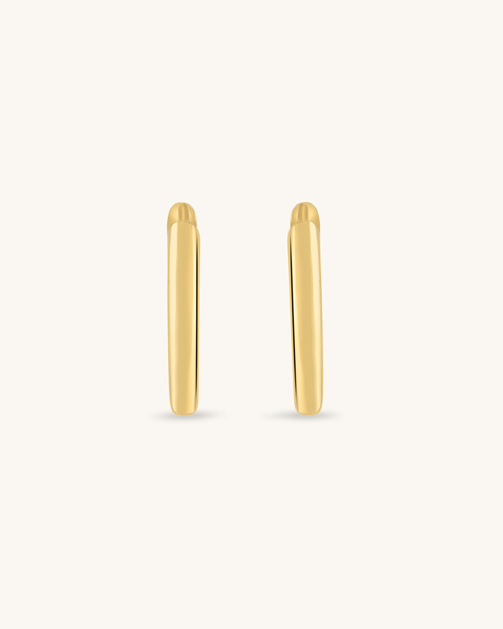 Classic hoop earrings