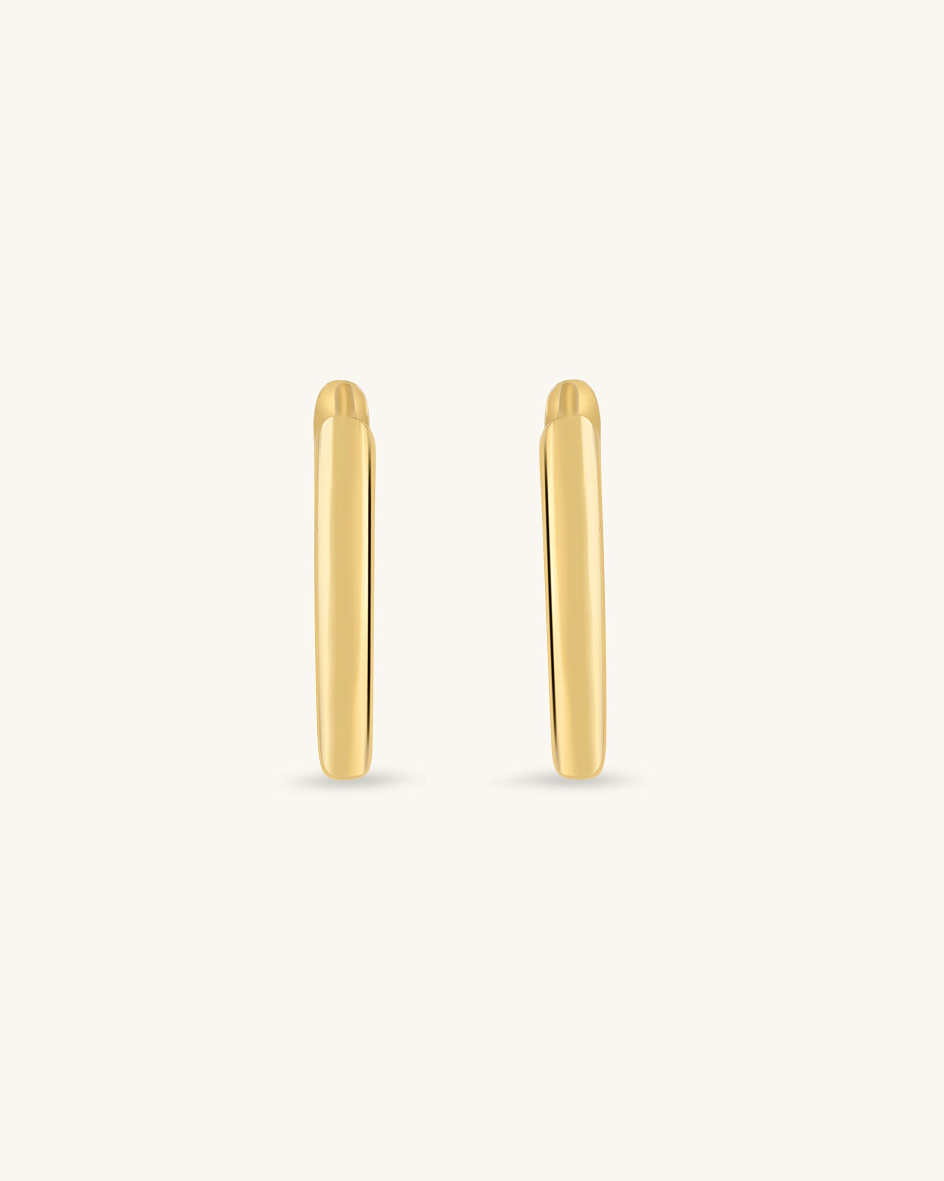 Classic hoop earrings