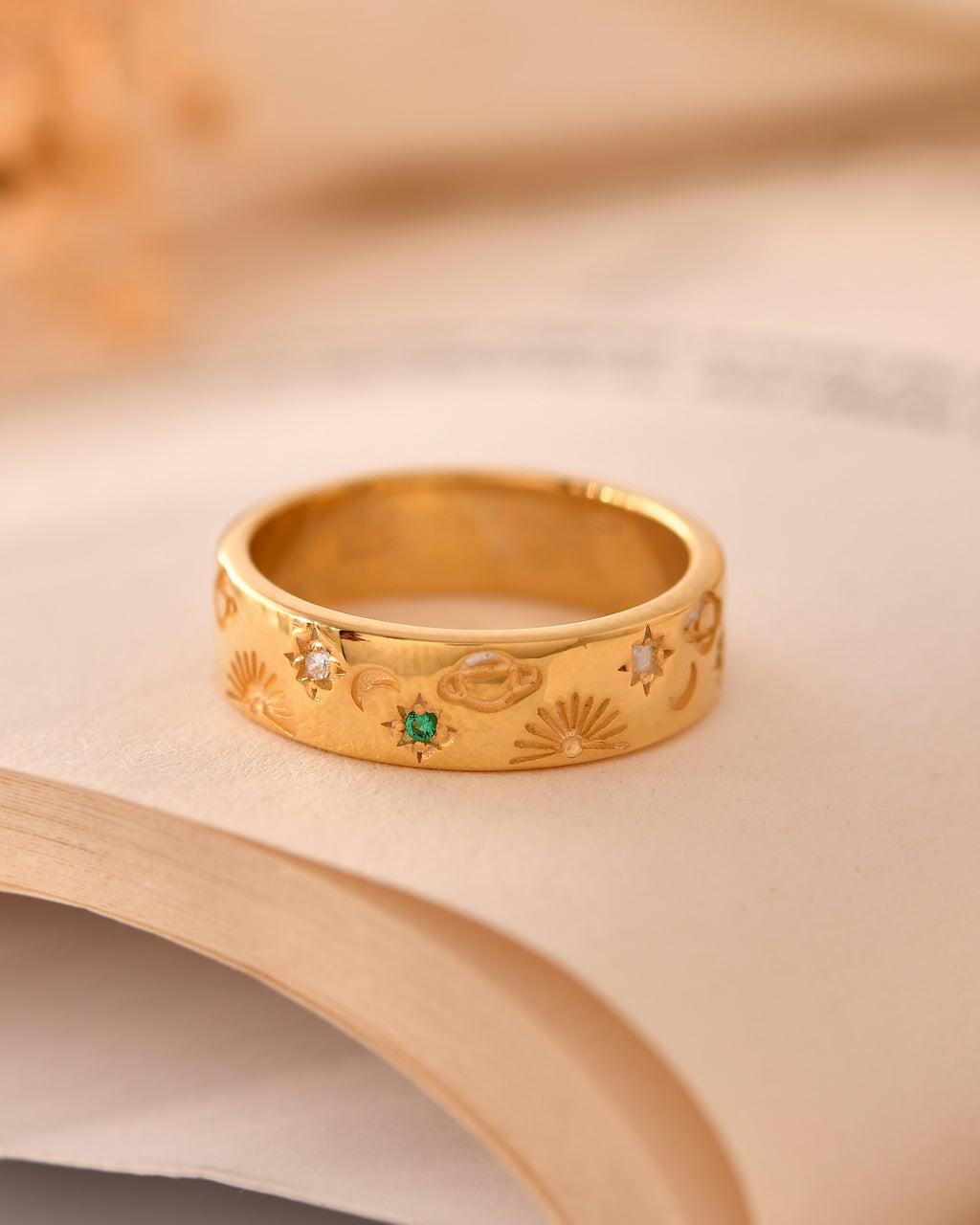 Celestial dreams ring