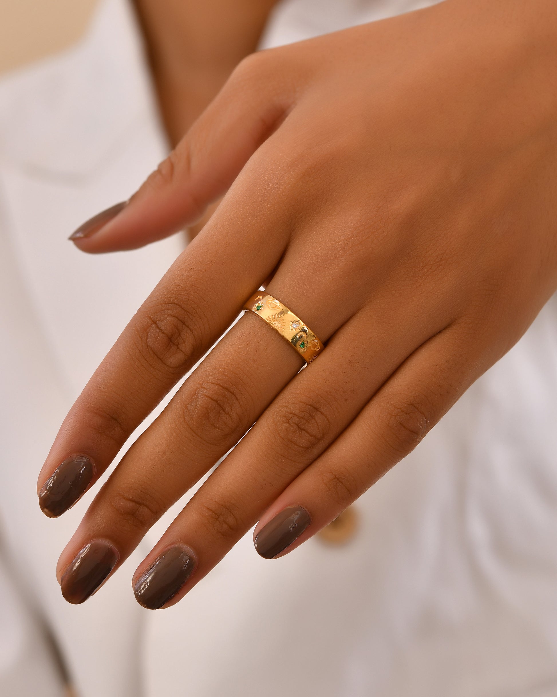 Celestial dreams ring