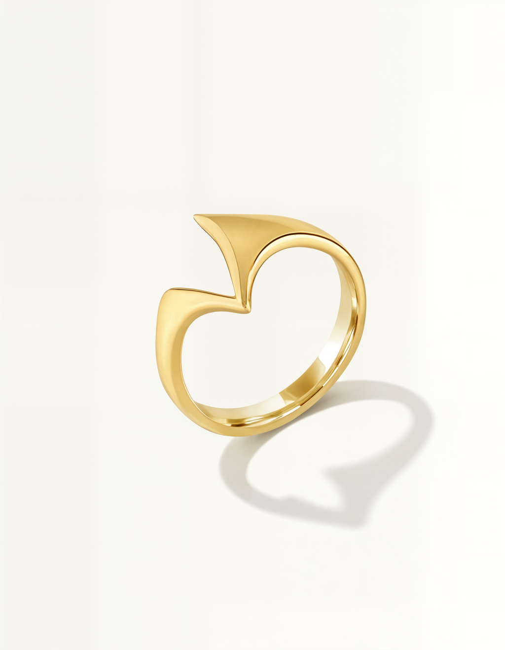 Modern wave ring