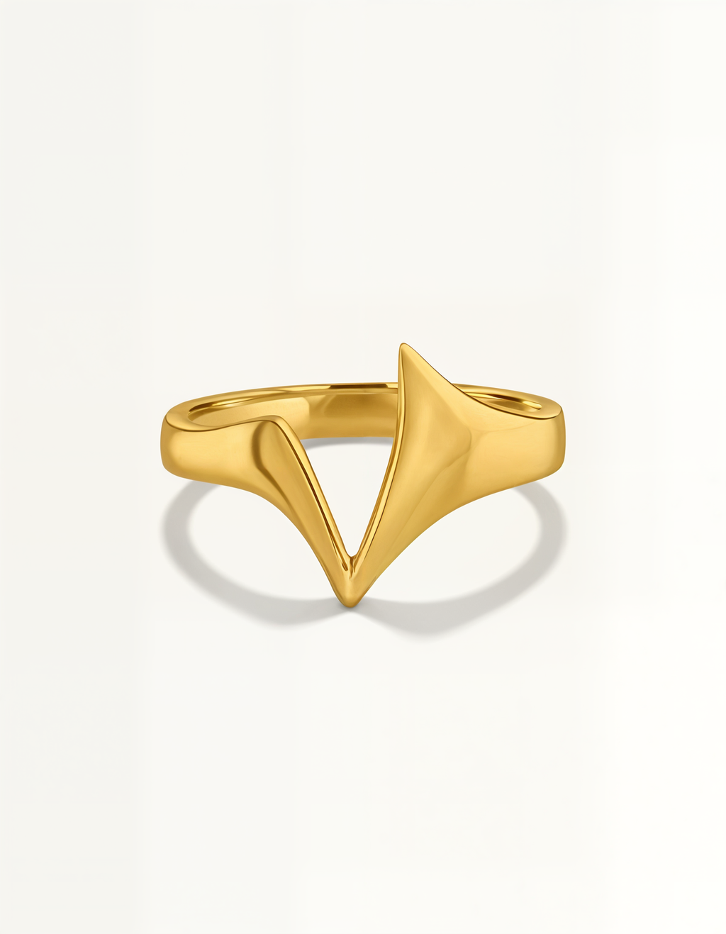 Modern wave ring