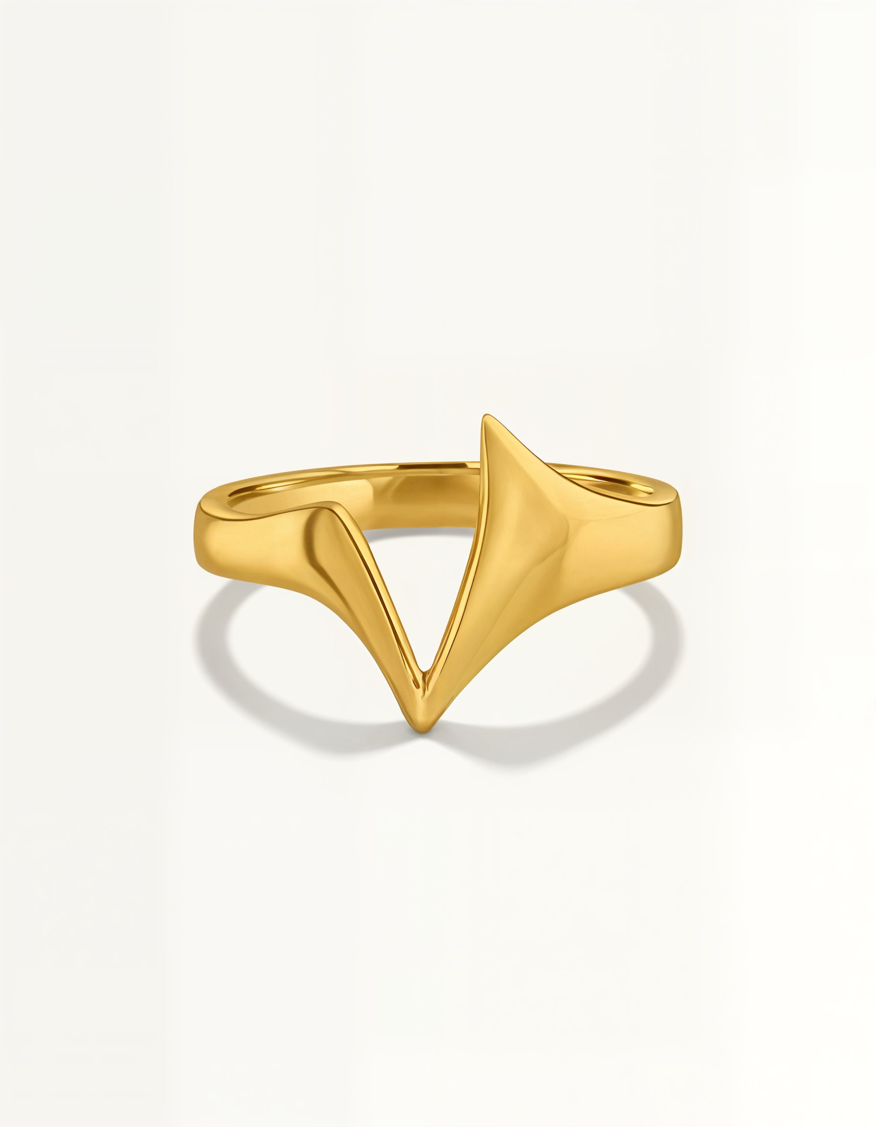 Modern wave ring