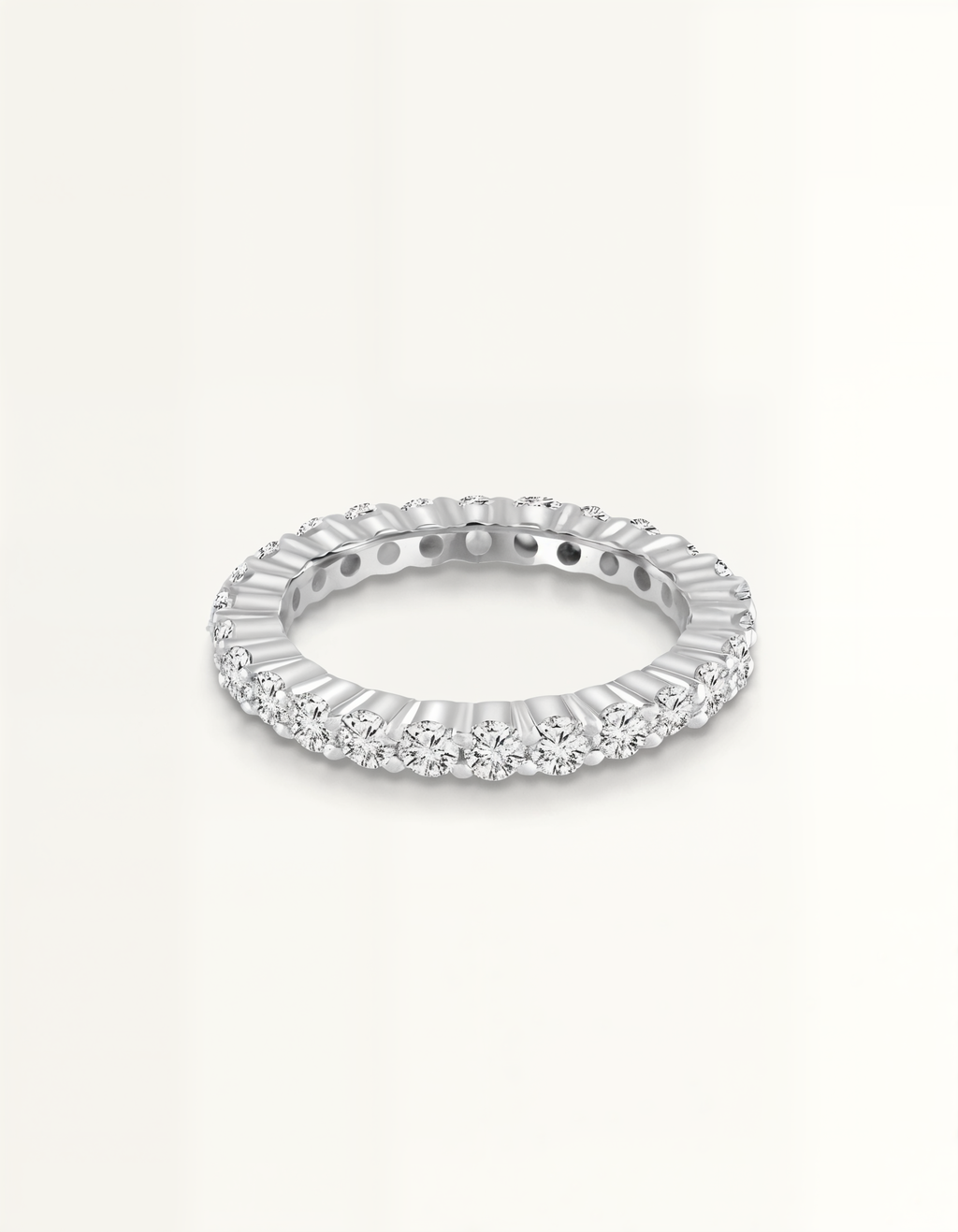 Eternity band ring